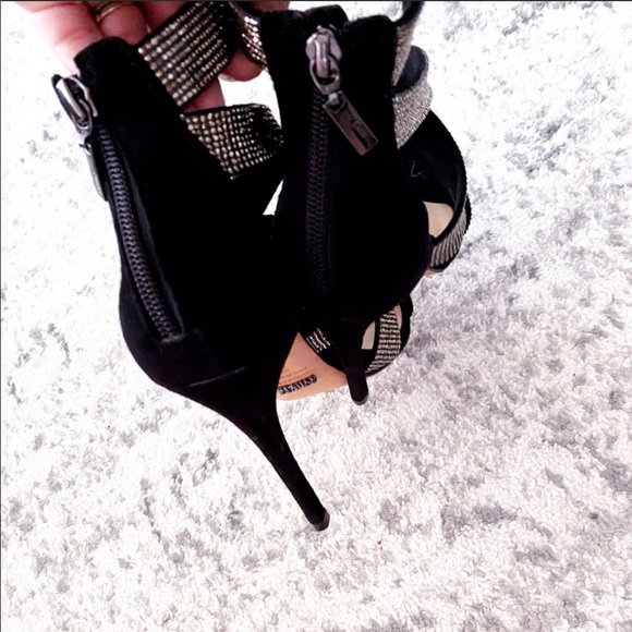 Schutz jia crystal embellished caged heels - Picture 6 of 8